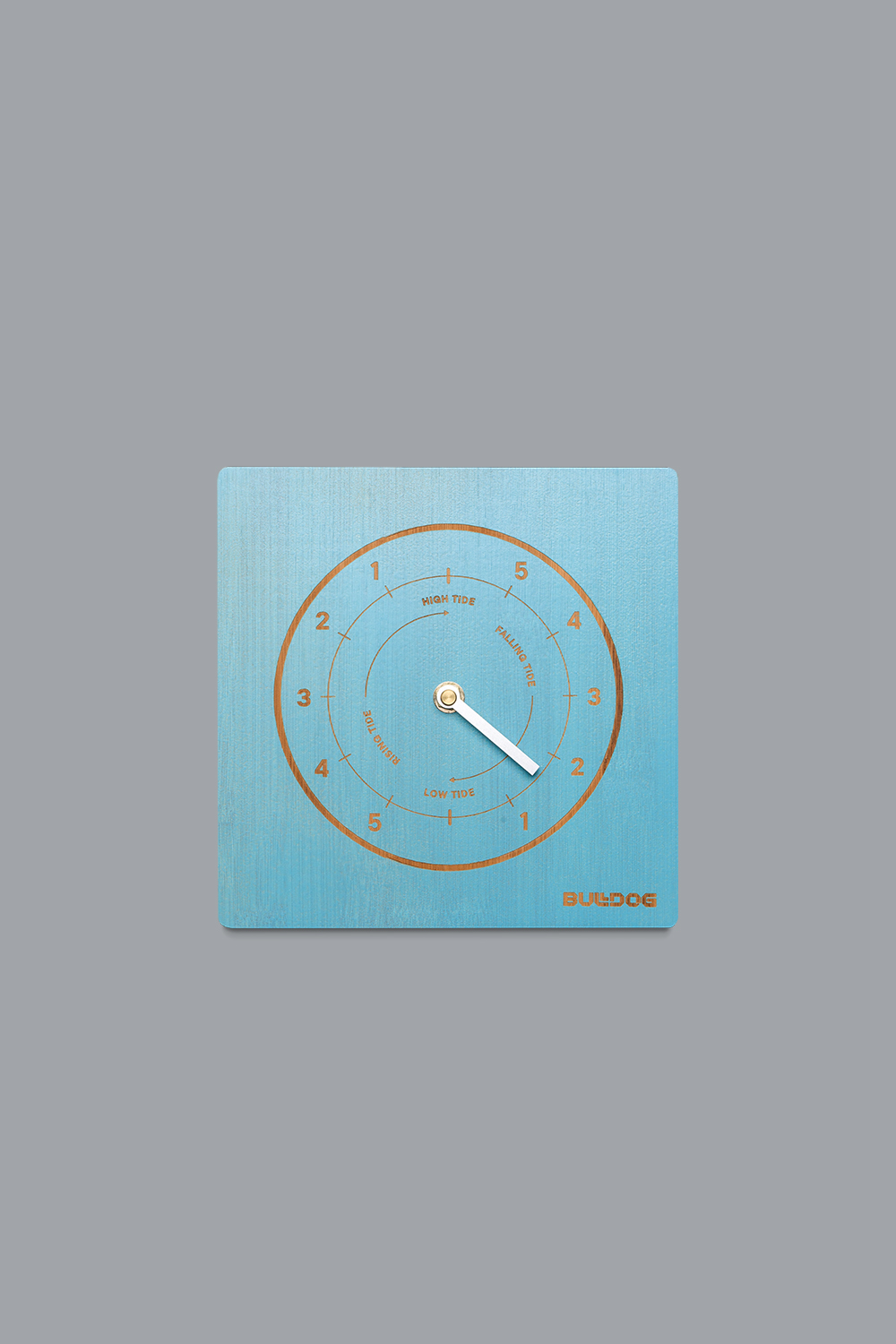 Bulldog Single Dial Tide Clock