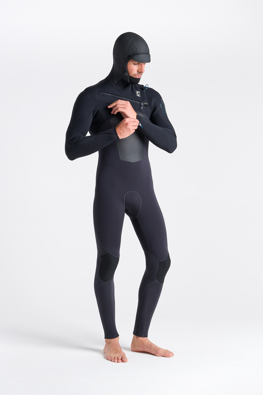 C-Skins Mens ReWired 5/4mm Hooded Wetsuit - Image 2