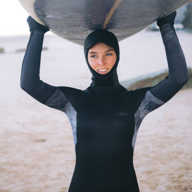 Cskins Womens Surflite 5/4/3mm Back Zip Wetsuit