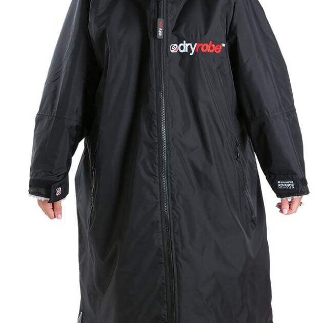 Dryrobe Advance Long Sleeve Black/Grey