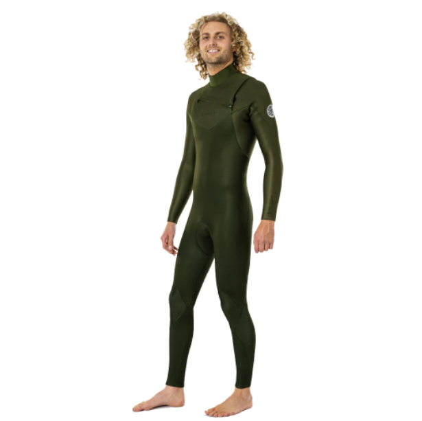 Rip Curl Mens Dawn Patrol 5/3mm Chest Zip Wetsuit